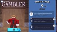 Perks of the Gambler (Image via Roblox)